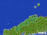 島根県のアメダス実況(気温)(2017年06月29日)