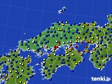 中国地方のアメダス実況(日照時間)(2017年06月30日)