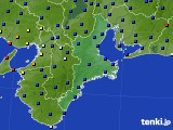 三重県のアメダス実況(日照時間)(2017年06月30日)