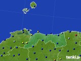 2017年06月30日の鳥取県のアメダス(日照時間)