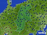 2017年07月01日の長野県のアメダス(日照時間)