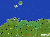 2017年07月01日の鳥取県のアメダス(日照時間)