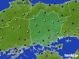 岡山県のアメダス実況(日照時間)(2017年07月01日)