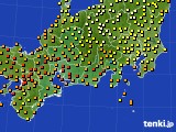 東海地方のアメダス実況(気温)(2017年07月01日)