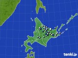 2017年07月02日の北海道地方のアメダス(降水量)