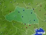 埼玉県のアメダス実況(日照時間)(2017年07月02日)