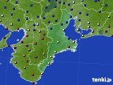 三重県のアメダス実況(日照時間)(2017年07月02日)