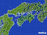 2017年07月04日の四国地方のアメダス(降水量)