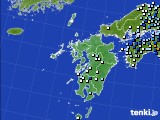 九州地方のアメダス実況(降水量)(2017年07月04日)