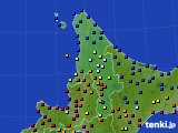 2017年07月05日の道北のアメダス(日照時間)