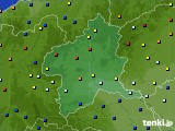 群馬県のアメダス実況(日照時間)(2017年07月05日)