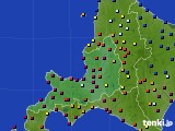 道央のアメダス実況(日照時間)(2017年07月05日)