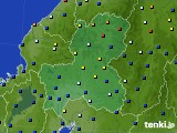 岐阜県のアメダス実況(日照時間)(2017年07月05日)