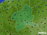 群馬県のアメダス実況(日照時間)(2017年07月06日)