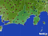 静岡県のアメダス実況(日照時間)(2017年07月06日)