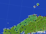 島根県のアメダス実況(日照時間)(2017年07月06日)