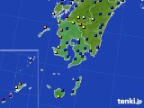 鹿児島県のアメダス実況(日照時間)(2017年07月06日)