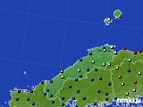 島根県のアメダス実況(日照時間)(2017年07月07日)