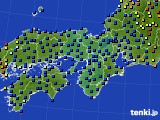 近畿地方のアメダス実況(日照時間)(2017年07月09日)