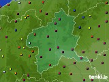 群馬県のアメダス実況(日照時間)(2017年07月09日)