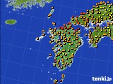 アメダス実況(気温)(2017年07月09日)