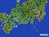 東海地方のアメダス実況(日照時間)(2017年07月12日)