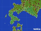 2017年07月15日の道南のアメダス(気温)