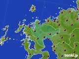佐賀県のアメダス実況(気温)(2017年07月15日)
