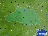 2017年07月16日の埼玉県のアメダス(日照時間)