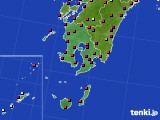 2017年07月16日の鹿児島県のアメダス(日照時間)