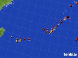 沖縄地方のアメダス実況(気温)(2017年07月16日)