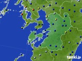 熊本県のアメダス実況(日照時間)(2017年07月18日)