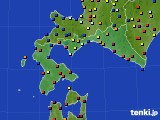 2017年07月21日の道南のアメダス(日照時間)