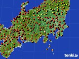 アメダス実況(気温)(2017年07月22日)