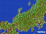 アメダス実況(気温)(2017年07月23日)