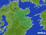 大分県のアメダス実況(降水量)(2017年07月24日)