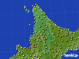 道北のアメダス実況(気温)(2017年07月25日)