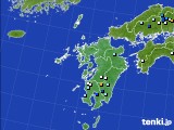 九州地方のアメダス実況(降水量)(2017年07月28日)