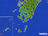 2017年07月28日の鹿児島県のアメダス(日照時間)