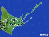 道東のアメダス実況(降水量)(2017年07月31日)