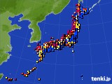 2017年08月03日のアメダス(日照時間)