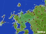 2017年08月03日の佐賀県のアメダス(気温)