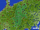 長野県のアメダス実況(日照時間)(2017年08月04日)