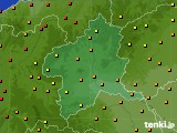 群馬県のアメダス実況(気温)(2017年08月04日)