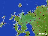 2017年08月04日の佐賀県のアメダス(気温)