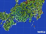 2017年08月07日の東海地方のアメダス(日照時間)