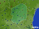 2017年08月07日の栃木県のアメダス(日照時間)