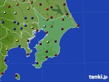 千葉県のアメダス実況(日照時間)(2017年08月09日)