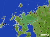 佐賀県のアメダス実況(気温)(2017年08月09日)