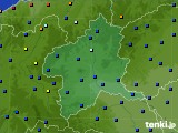 群馬県のアメダス実況(日照時間)(2017年08月10日)
